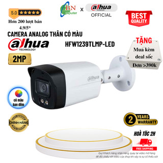 Camera ngoài trời dahua hfw 1239tlmp-led full color 2.0megapixels