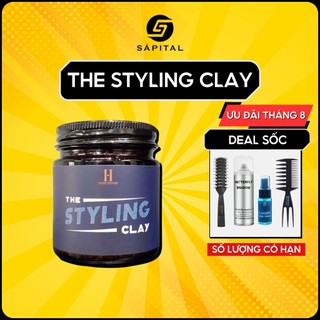 Sáp Vuốt tóc Saigon Hustlers The Styling Clay 100g | Firm Hold, Matte Finish - Chính hãng Việt Nam