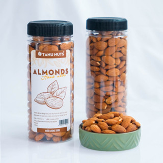 Hũ 350g, hạt hạnh nhân sấy TANU NUTS, hạnh nhân Úc rang mộc nguyên vị tốt cho bà bầu, bé.