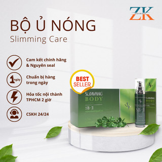 Bộ ủ nóng tan mỡ Slimming Body 2, Bộ quấn nóng đai điện cải tiến Zuka Beauty thải mỡ thừa lại vòng eo thon gọn