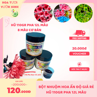Bột Màu Nhuộm Hoa Chuyên Dụng cho Hoa Tươi Nhập Khẩu Ấn Độ tiện vận chuyển xa