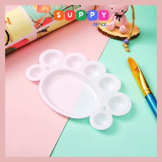 Khay pha màu nước Hình Cua ngộ nghĩnh Họa Cụ Mỹ Thuật Suppy