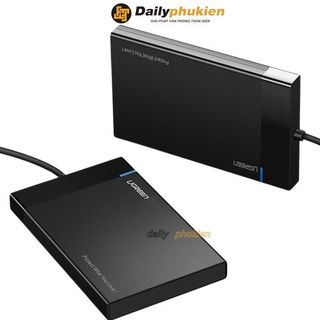 Box ổ cứng 2.5inch usb 3.0 chính hãng ugreen, hộp đựng ổ cứng 2.5inch sata usb 3.0 xịn
