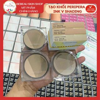 Phấn Tạo Khối PERIPERA INK V SHADING 3 Ô Tiện Lợi Phù Hợp Da Châu Á Mẫu Mới 9.5g - Bebeau