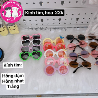 mắt kính cho mèo chó thú cưng bao ngầu