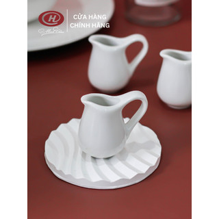 Bình Rót sữa sứ trắng 35ml 75ml 100ml