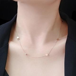 Dây Chuyền Nữ Titan Cao Cấp Thiết Kế Tối Giản, Nhẹ Nhàng Thanh Lịch – Không Đen TT 2870