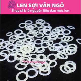 PK túi: Combo 20c Khoen nhựa tròn 2cm