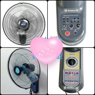 Quạt treo tường Tico -TĐK/TCK (khiển xa) và B400 (chỉnh Cơ), Quạt Điện Cơ Việt Nhật (Now Ship)