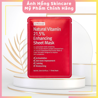 Mặt Nạ Giấy By Wishtrend Natural Vitamin 21.5 Enhancing Sheet Mask