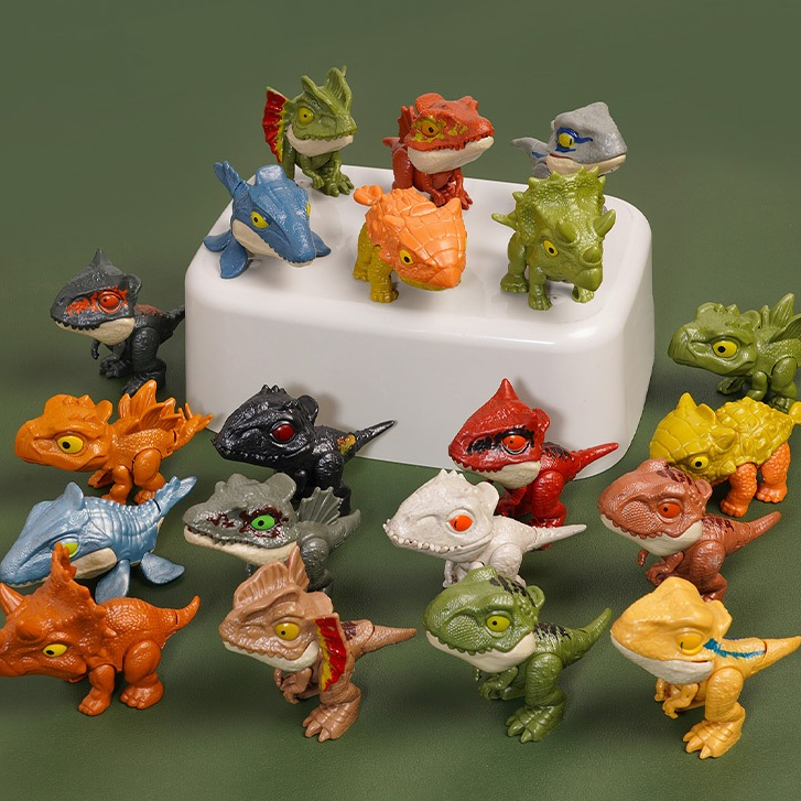 Đồ Chơi Khủng Long Cắn Tay Nhiều Mẫu Mô Hình Bằng Nhựa An Toàn Có Lò Xo Vui Nhộn Cho Bé 89061