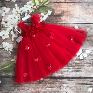 Đầm tutu cho bé ❤️freeship❤️ đầm tutu đỏ cho bé gái