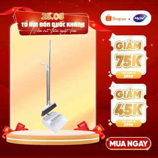 Bộ chổi quét nhà kèm đồ hốt rác gấp gọn đa năng MyJae