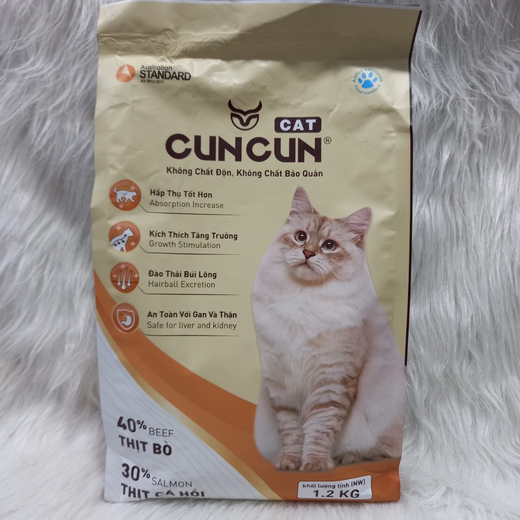 Thức ăn cho mèo Cuncun 1,2 kg
