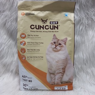 Thức ăn cho mèo Cuncun 1,2 kg
