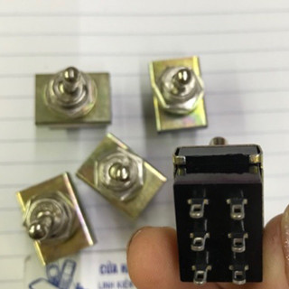 Combo 5 Công Tắc Gạt 6 chân 220V-3A(2Trạng Thái )