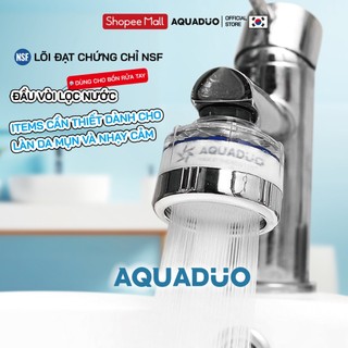 SF-1000SSB Đầu vòi bồn rửa tay (tăng áp, lọc nước)+ 6 Thanh lọc nước Aquaduo