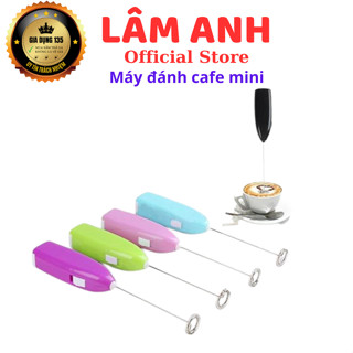 Máy đánh trứng tạo bọt cafe cầm tay nhỏ gọn dùng pin đa năng - 456