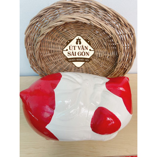 Heo đất tiết kiệm chó 1 mắt đỏ XL ( 28x18x20 )