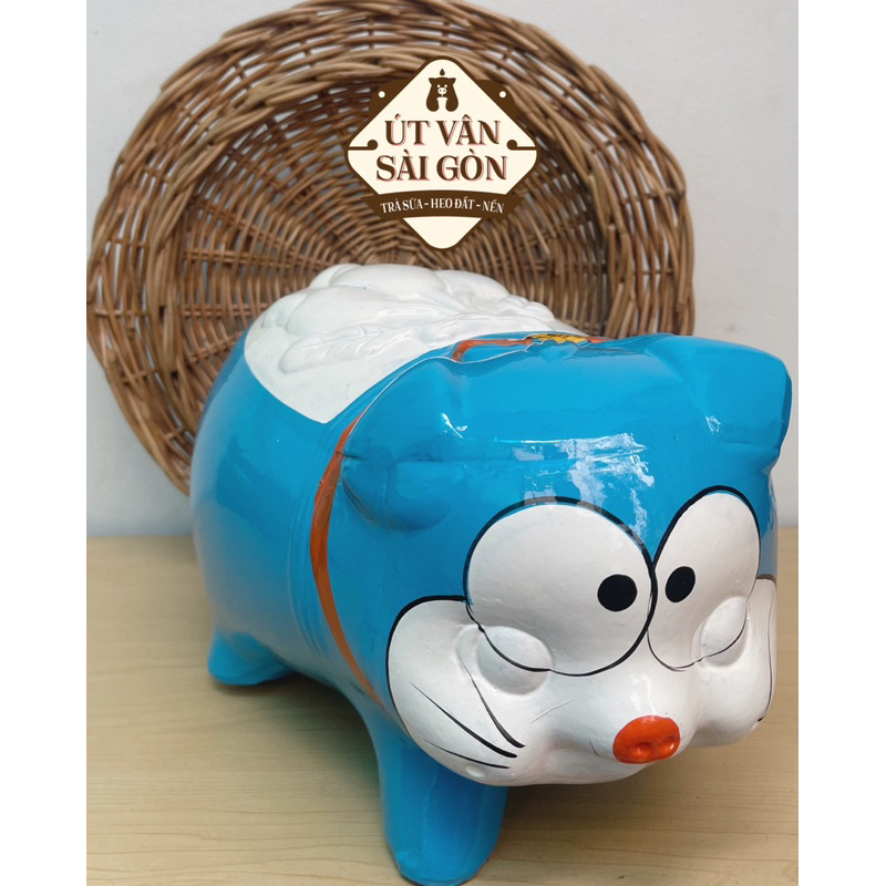 Heo đất tiết kiệm Doremon size XL ( 28x18x20 )