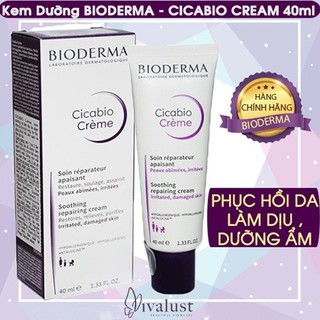 [Chính hãng] Kem Dưỡng BIODERMA Cicabio Crème 40ml - Phục hồi và làm dịu da