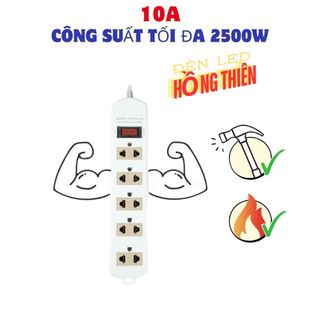 Ổ Cắm Điện Honjianda Mã 09 10A Dây 3 mét - 5 Mét An Toàn Chống Quá Tải