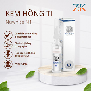 Nuwhite N1 kem làm hồng nhũ hoa tuýp 5ml Zuka Beauty khử thâm làm hồng tự nhiên an toàn không đau