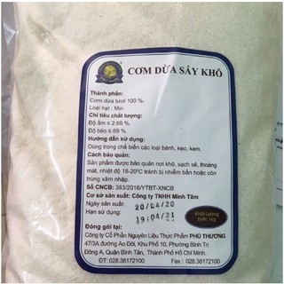 Cơm dừa sấy Phú Thương Mịn gói 1kg