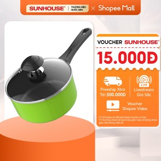 Nồi Quấy Bột Chống Dính SUNHOUSE SHG-MP14 - Đường kính 14 cm - KHÔNG DÙNG ĐƯỢC TRÊN BẾP TỪ