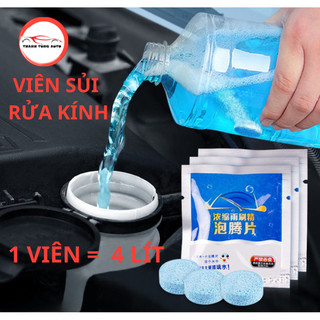 Viên Sủi Rửa Kính Ô Tô - 1 Viên 4 LÍT