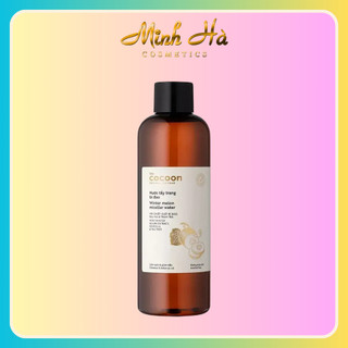 Nước tẩy trang bí đao Cocoon Winter Melon Micellar Water 500ml không cồn dành cho da dầu mụn