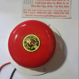 CHUÔNG ĐIỆN 3inh 220V phi10cm