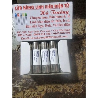 Cầu chì sứ  14x51 - 40A combo 5 cái