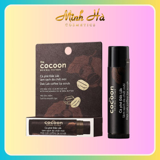 Tẩy da chết môi Cà phê Đắk Lắk Cocoon Coffee Lip Scrub 5g giúp môi ẩm và mềm