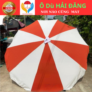 Ô Dù chính tâm đường kính 2m4=8nan + cao 2m6 (K Có Chân Đế ) Ô 2m4 che nắng, che mưa,chất liệu khung sắt,vải chống thấm