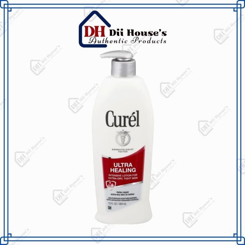 Sữa Dưỡng Thể Dưỡng Ẩm Cho Da Curel Ultra Healing Lotion.