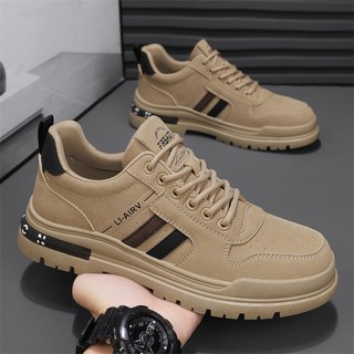 Giày Sneaker Nam, Giày Nam Thấp Cổ Da Lộn - Fullbox