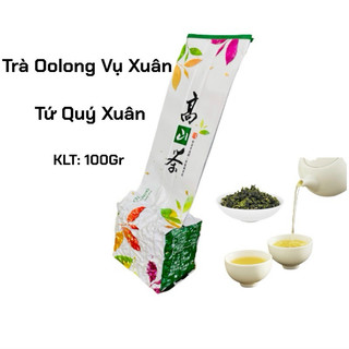 Trà Oolong Vụ Xuân 100g - Trà Ô long Tứ Quý Xuân thượng hạng
