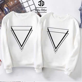 ÁO NỈ ĐÔI THU ĐÔNG BÊN NHAU- ÁO CẶP TAY DÀI GIÁ TẬN XƯỞNG