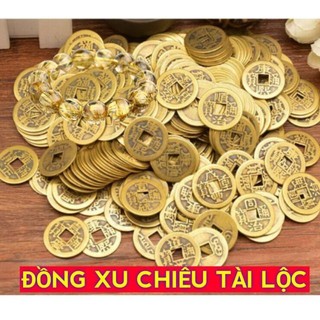 Đồng Tiền Xu May Mắn Hút Tài Lộc