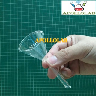 Phễu thuỷ tinh nhiều size 40mm 60mm 75mm 90mm 100mm