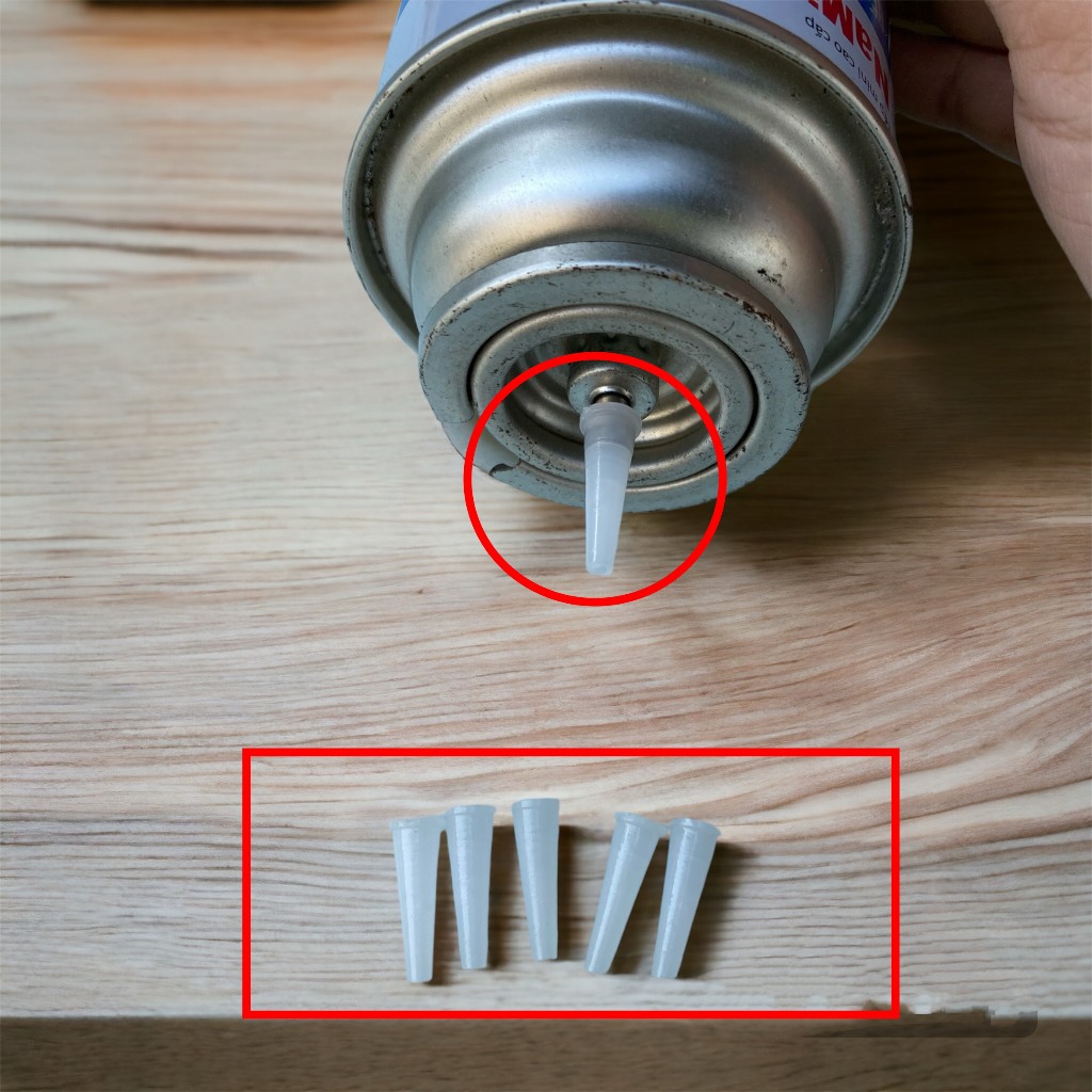 5 Đầu bơm gas bật lửa, bơm gas hột quẹt, gas bơm bật lửa,đầu bơm gas cho bật lửa bằng bình gas mini