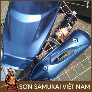 Sơn xịt Samurai màu Xanh Nước Biển - 1147 (cần sơn trên nền màu Bạc)