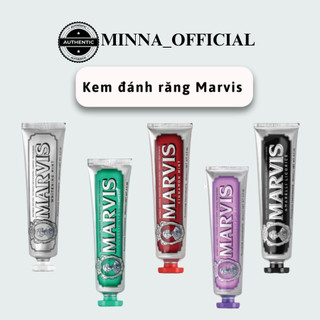 Kem đánh răng Marvis chính hãng Ý cao cấp đủ mùi - Giúp làm trắng/bảo vệ răng nướu 85ml