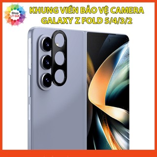 Khung viền kim loại bảo vệ camera cho Galaxy Z Fold 6 / Fold 5 / 4 / 3 / 2 / Z Flip 3