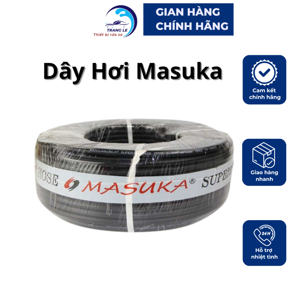 Dây hơi cao su Masuka Hàn quốc (chưa bao gồm khớp nối)