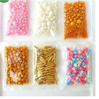 Kẹo bông đường trang trí bánh 50g ( Nhiều mẫu )