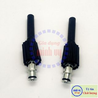 Bộ [2 đầu cos] ren trong 22mm của dây xịt máy rửa xe mini gia đình (có kèm ống cao su bọc đầu)- 2xcos22