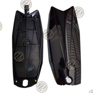 Nắp cốp trên dưới Satria Fi màu đen bóng hàng chính hãng Suzuki