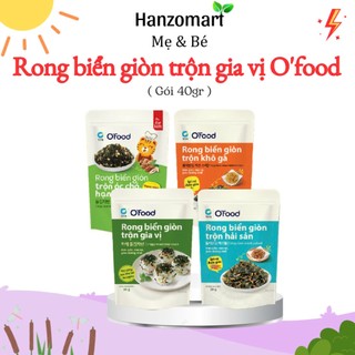 Rong biển rắc cơm cho bé ăn dặm Hàn Quốc 12m+
